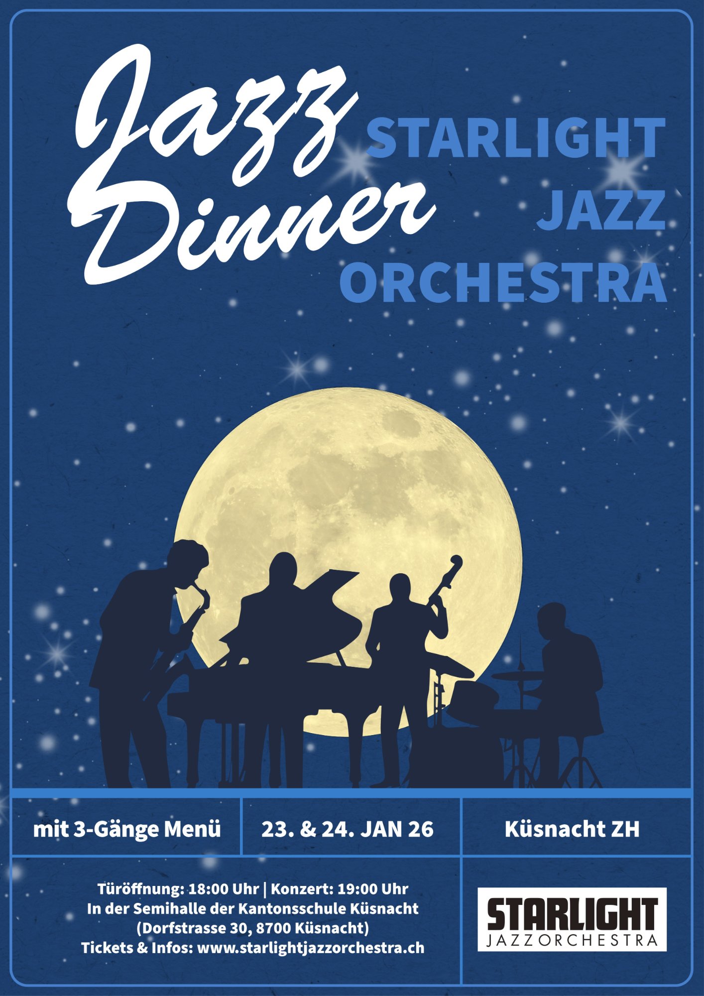 Flyer Jazz Dinner 2026