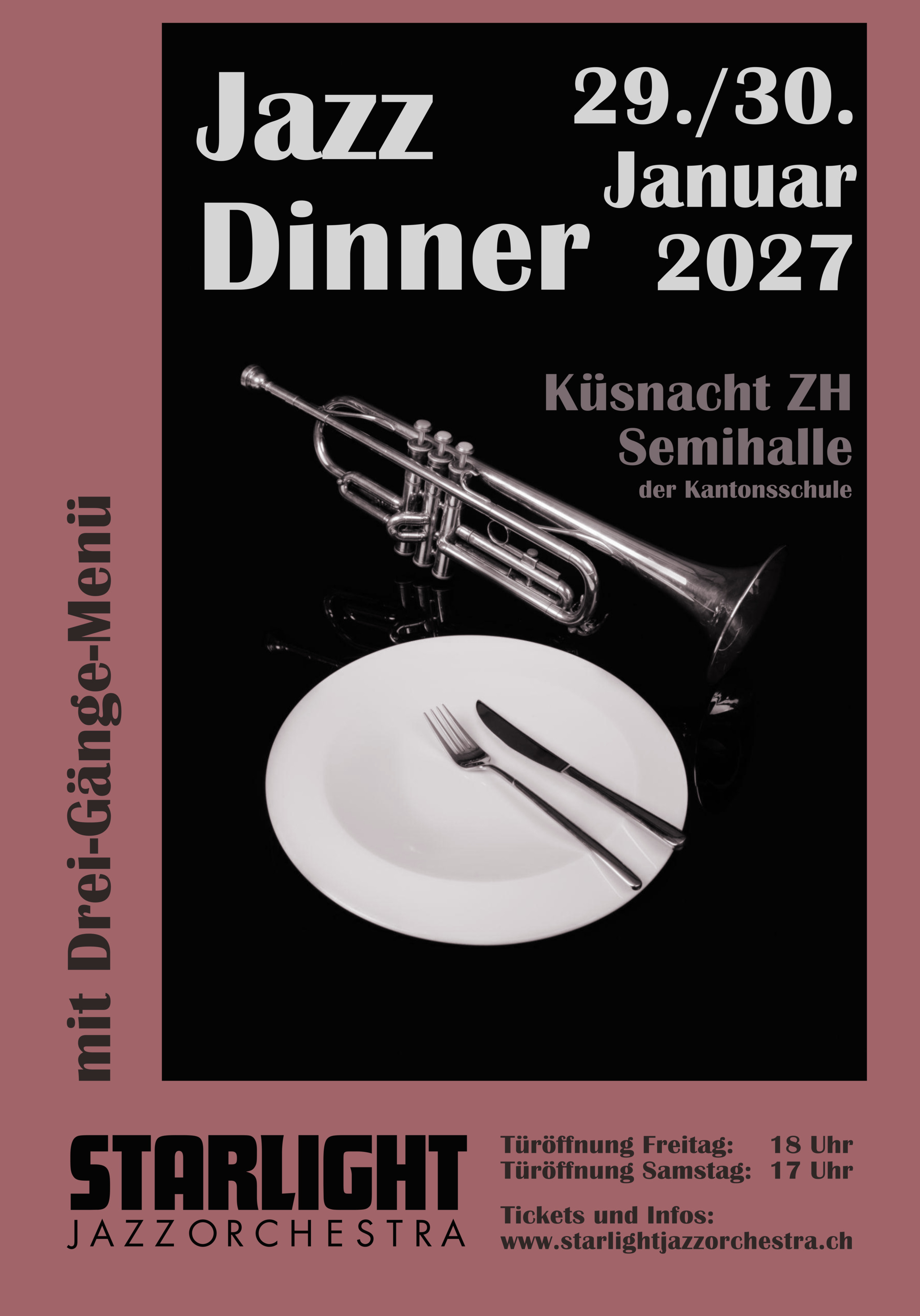 Flyer Jazz Dinner 2026